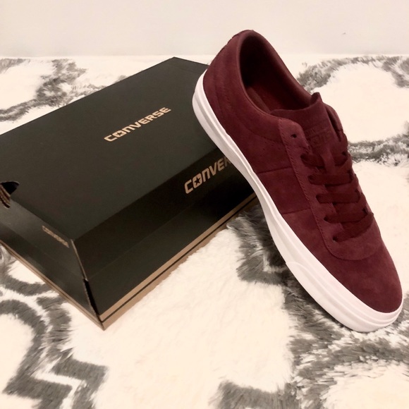 Converse • One Star Suede Pro Skate Burgundy Shoes - Picture 5 of 7